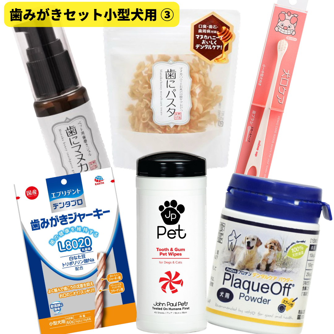 歯みがきセット③(小型犬用)
