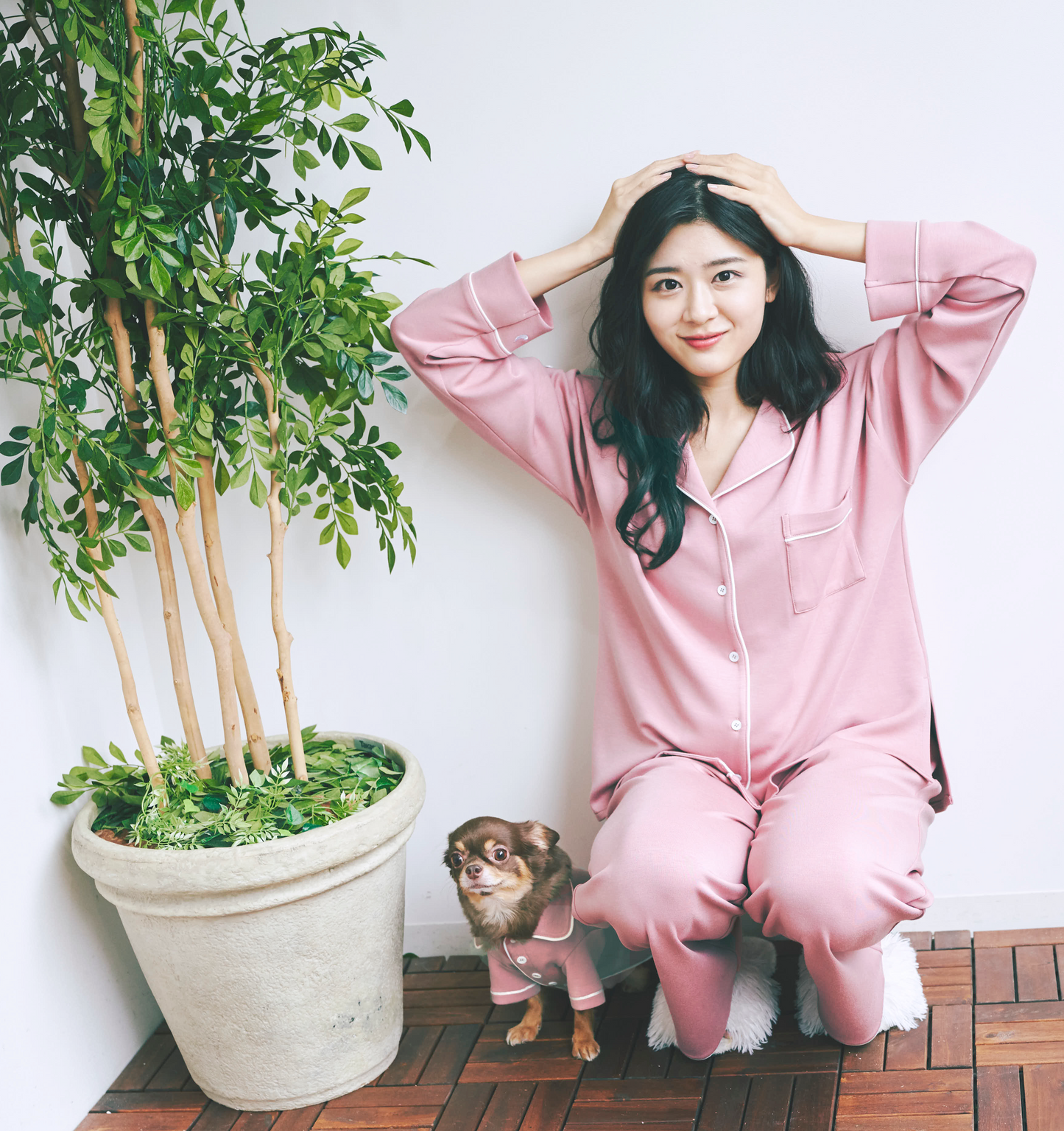 Setup (pink)/pair set
